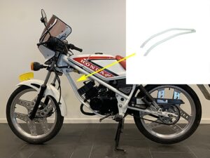 Blokbeugel/Framebeugel voorlangs – model 1986-1992
