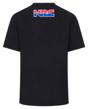 T-shirt – Honda HRC “Wing” – Zwart/rood, Maat L