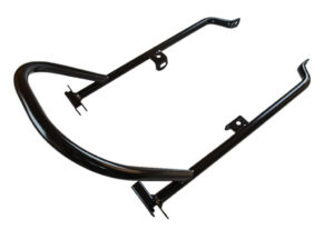 Knipperlicht-/Oppakbeugel, achter – voor/na model 1988 – Zwart, vierkant
