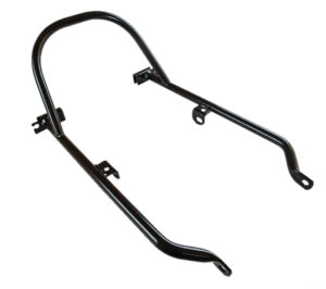 Knipperlicht-/Oppakbeugel, achter – voor/na model 1988 – Zwart, vierkant