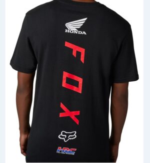 T-shirt – Fox/Honda HRC 1 – Zwart, Maat L