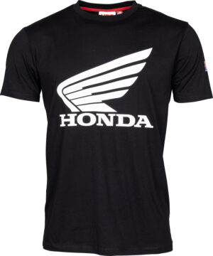 T-shirt – Honda HRC “Wing” – Zwart/wit, Maat L