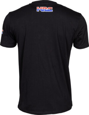 T-shirt – Honda HRC “Wing” – Zwart/wit, Maat L
