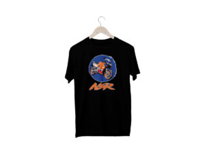 T-shirt – Honda NSR – Zwart, Maat L