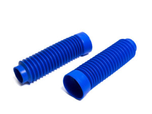 Voorvorkrubber/-hoes, set - Kort, 260mm - Blauw (A-kwaliteit)