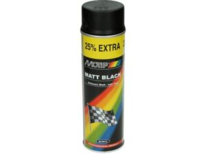 Spuitbus Lak – Motip – 500ml – Zwart, mat (04006)