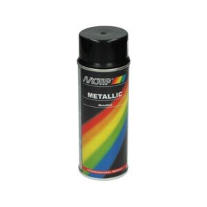 Spuitbus Lak – Motip – 400ml – Zwart Metallic (04049)