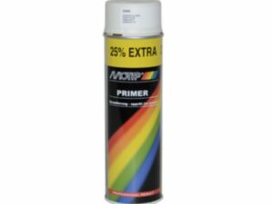 Spuitbus Lak, primer – Motip – 500ml – Wit, mat (04056)