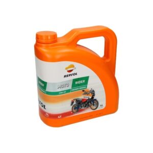 Olie, smeermiddel 10W40 - Repsol - Moto Rider 4T (semi-synth.) - 4l