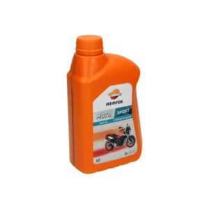 Olie, smeermiddel 10W40 - Repsol - Moto Sport 4T (semi-synth.) - 1l