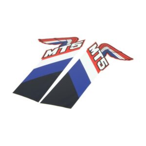 Stickerset tank - "MT5" Blauw/wit/zwart - model '86-'87, R134 Fighting Red