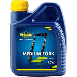 Olie, smeermiddel 10W - Putoline - Voorvorkolie SAE 10 (medium) - 500ml