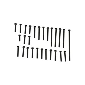 Motorblok, blokbouten set - Zwart