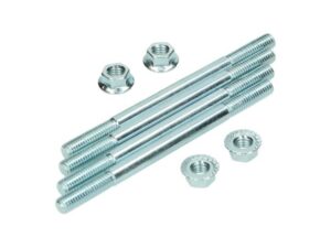 Cilindertapeind + moer (4 stuks)