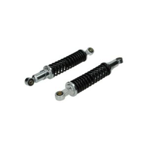 Schokbreker, set - 310mm - Zwart/Chroom