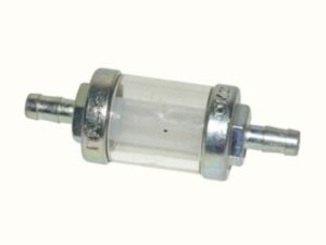 Benzinefilter rond - 6mm (demontabel)