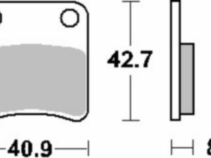 Remblokset – Voor SBS 115HF