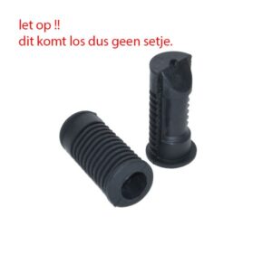 Voetsteun, rubber set