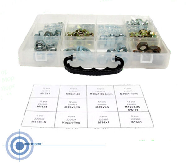 Moer, assortiment doos - M10/M11/M12