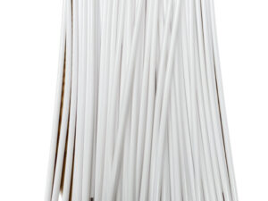 Spaak, coverset – 24cm, 72 stuks – Wit (op maat knippen)