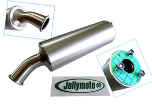 Einddemper – Jollymoto – Aluminium – 20×200