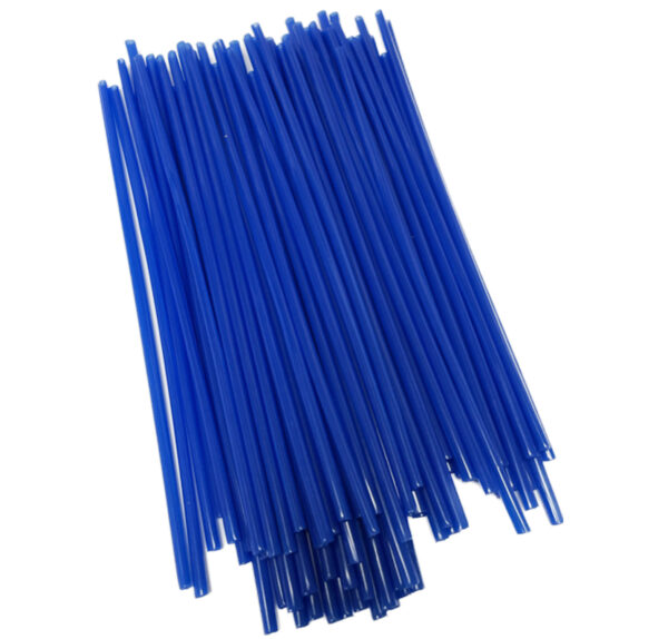 Spaak, coverset – 24cm, 72 stuks – Blauw (op maat knippen)