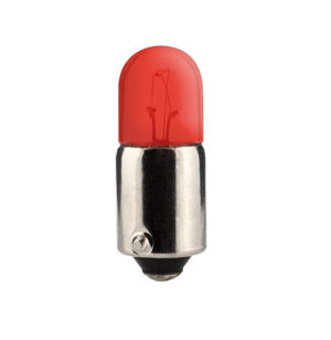 Lamp, 12V – 4W – Kleur: Rood (BA9S)