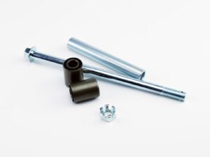 Achterbrugas, set (bussen, as, middenbus) - 210mm