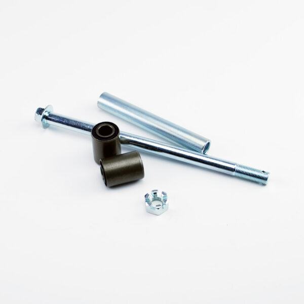 Achterbrugas, set (bussen, as, middenbus) - 210mm