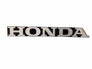 Sticker "HONDA" - Zilver