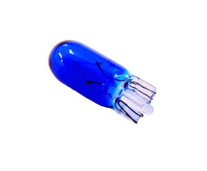 Lamp, 12V – 5W – Kleur: Blauw (T10 Wedge)