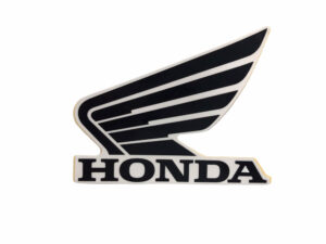 Sticker "Honda Wing" - Zwart