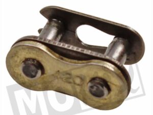 Kettingschakel, 420 - IGM - Heavy Duty, Goud
