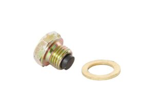 Magnetische carterplug/olieplug/aftapschroef (incl. afdichtring M12x1,5)