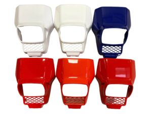 Koplampspoiler - A-kwaliteit - Kleur: Monza Red (R110) - Afbeelding 2