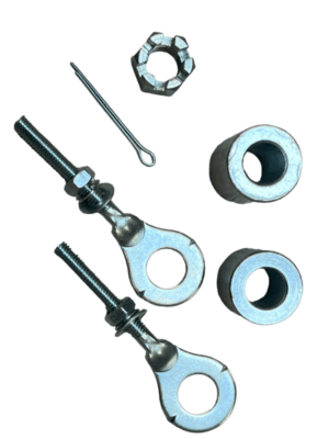 Achterwielas - 12x225mm (incl. moer/splitpen) - Afbeelding 10