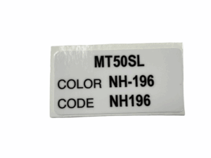 Sticker oliepeil - ENG - Geel - Afbeelding 6