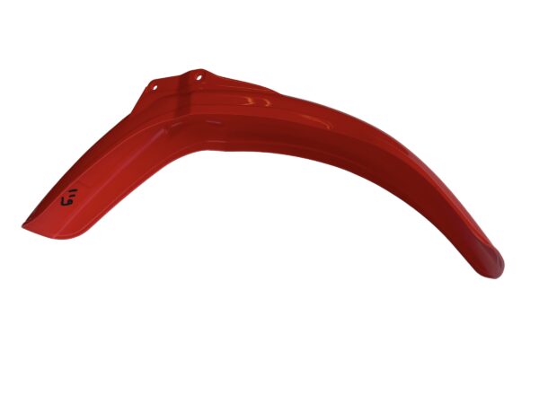 Voorspatbord - A-kwaliteit - Kleur: Flashing Red (Orange) (R119) - Afbeelding 2