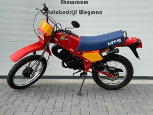 Buddy-/Zadelset - model 1984/1985 - Blauw - Compleet