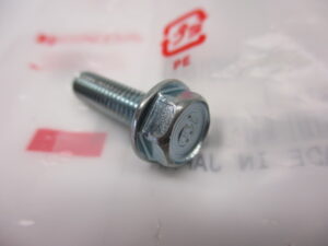 Bout, flens - M6x20 - Chroom