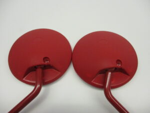 Spiegelset, bolkop - Rood - Afbeelding 2
