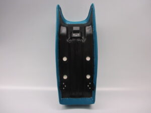 Buddy/Zadel - model 1990-1992 - Blauw + wit "HONDA" - Afbeelding 3