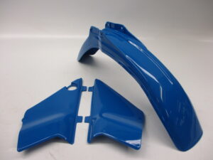 Kappenset, 3-delig (zonder koplampspoiler) - A-kwaliteit - Kleur: Petrol Blue (PB109)