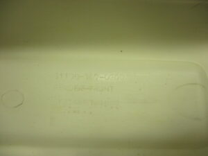 Voorspatbord - Kleur: Ceramic White (NH24) (gebruikt, netjes, lichte krasjes) - Afbeelding 2
