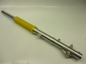 Voorvork, buitenpoot links - 37mm - Incl. geel rubber [NOS] (model met schrijfrem) - Afbeelding 2