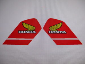 Stickerset tank - Rood - model '82-'86, NH111 Cortina White - Afbeelding 2