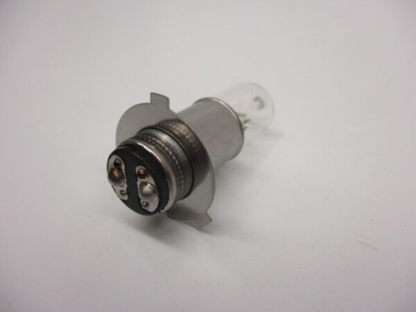 Lamp, 12V – Koplamp halogeen (P15D) (voor ronde imitatiekoplamp MTX)