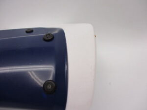 Handkappen (set) - Donkerblauw met witte rand - Afbeelding 2