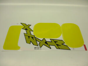 Stickerset compleet - Geel/zwart