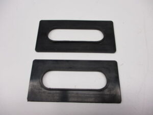 Kuipbeugel, rubber (onder klem koplampspoiler), set